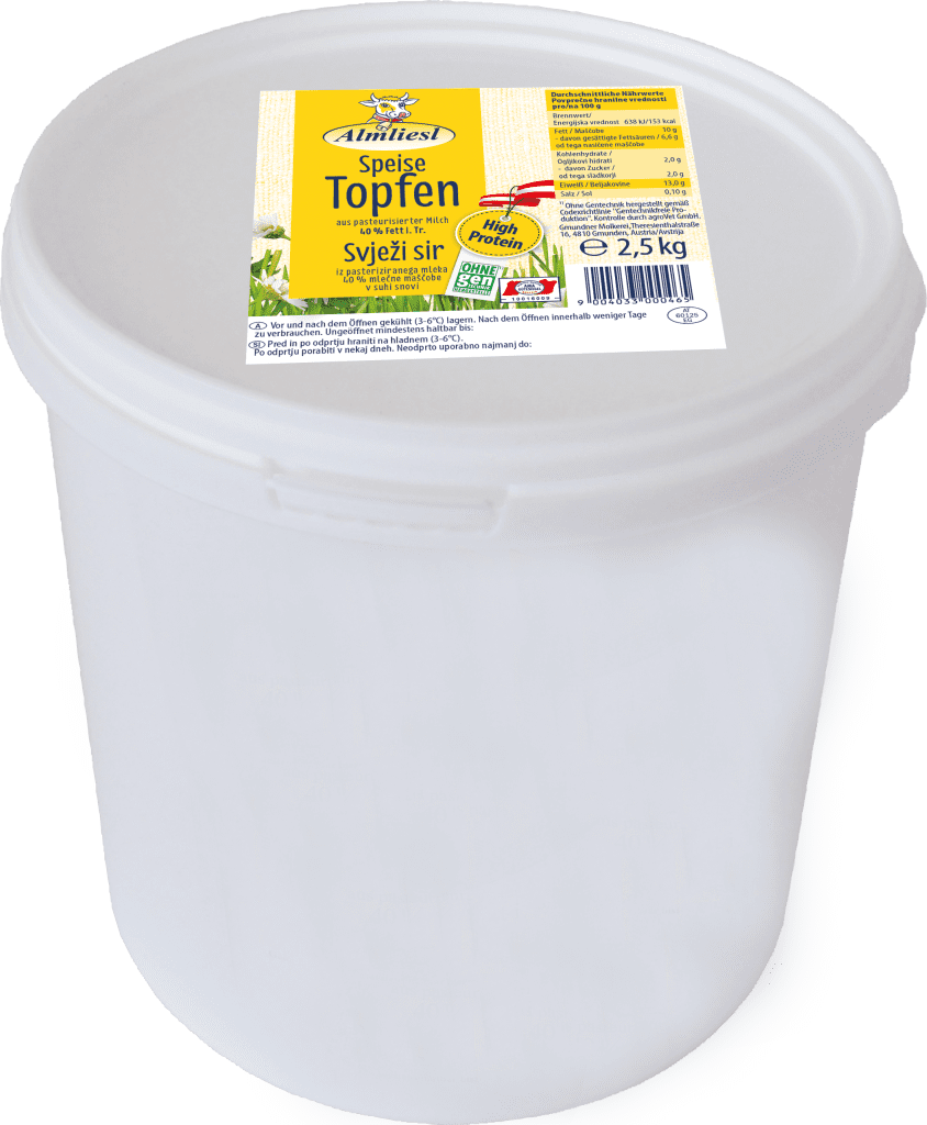 578 - Almliesl Topfen 40% 2,5kg