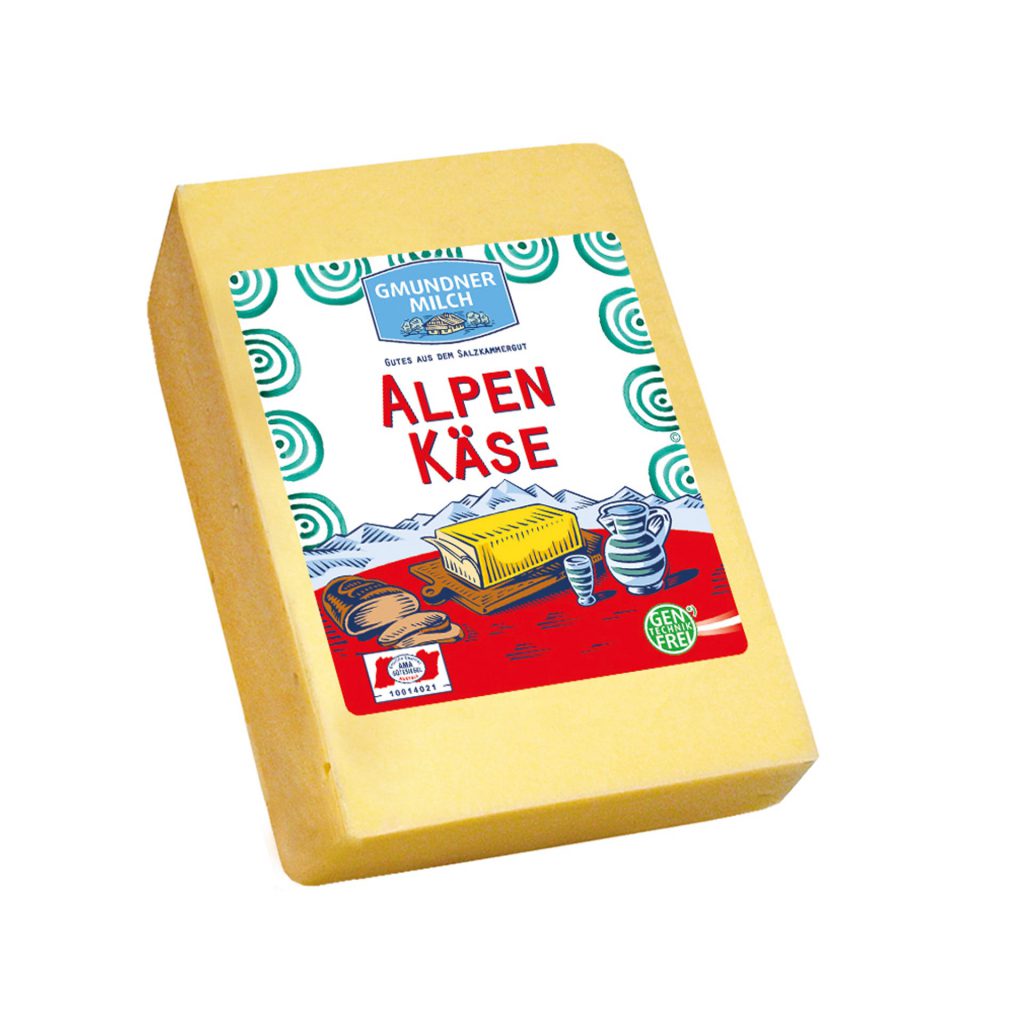 Produktbild Alpenkäse Gmundner Milch.