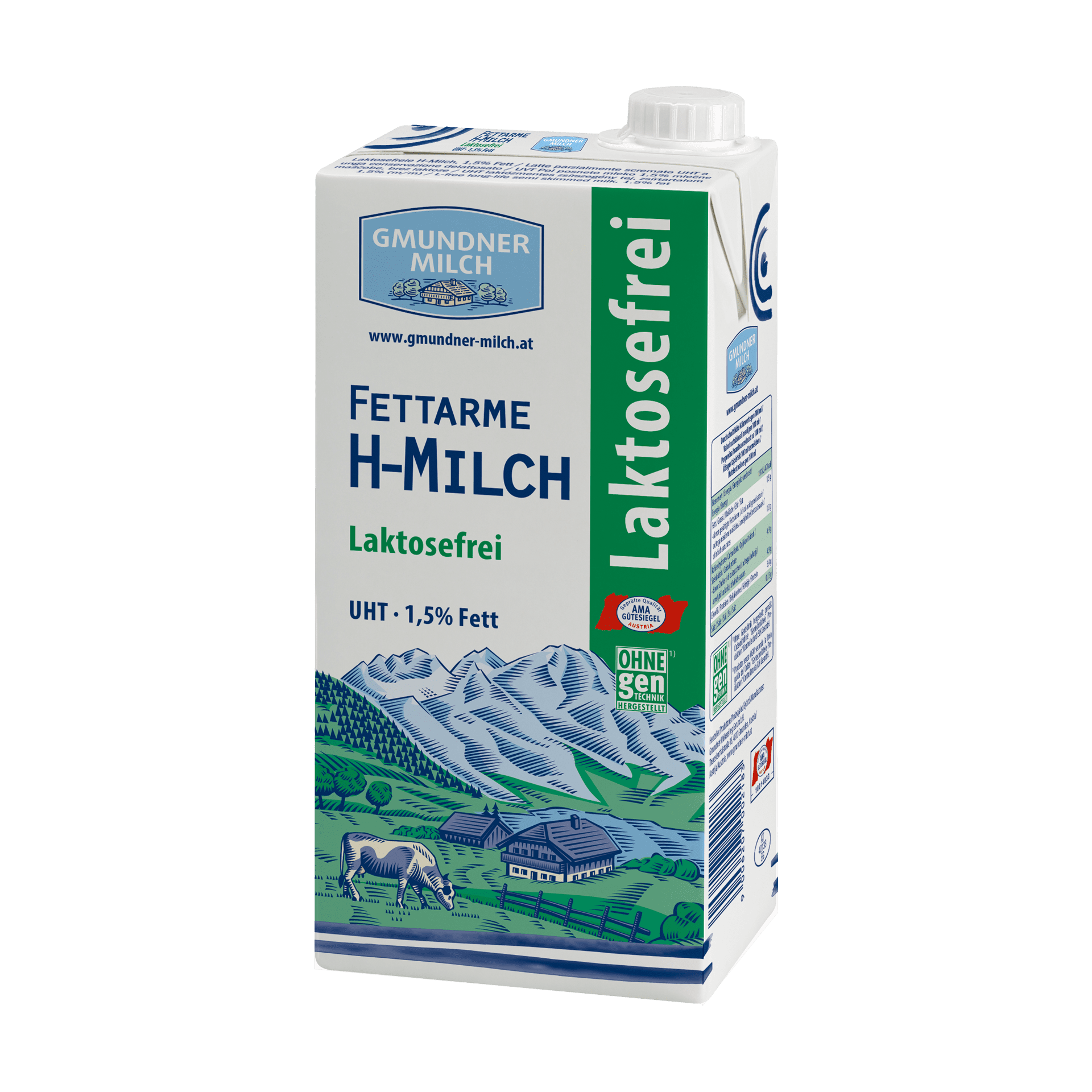 Laktosefreie H-Milch 1,5%