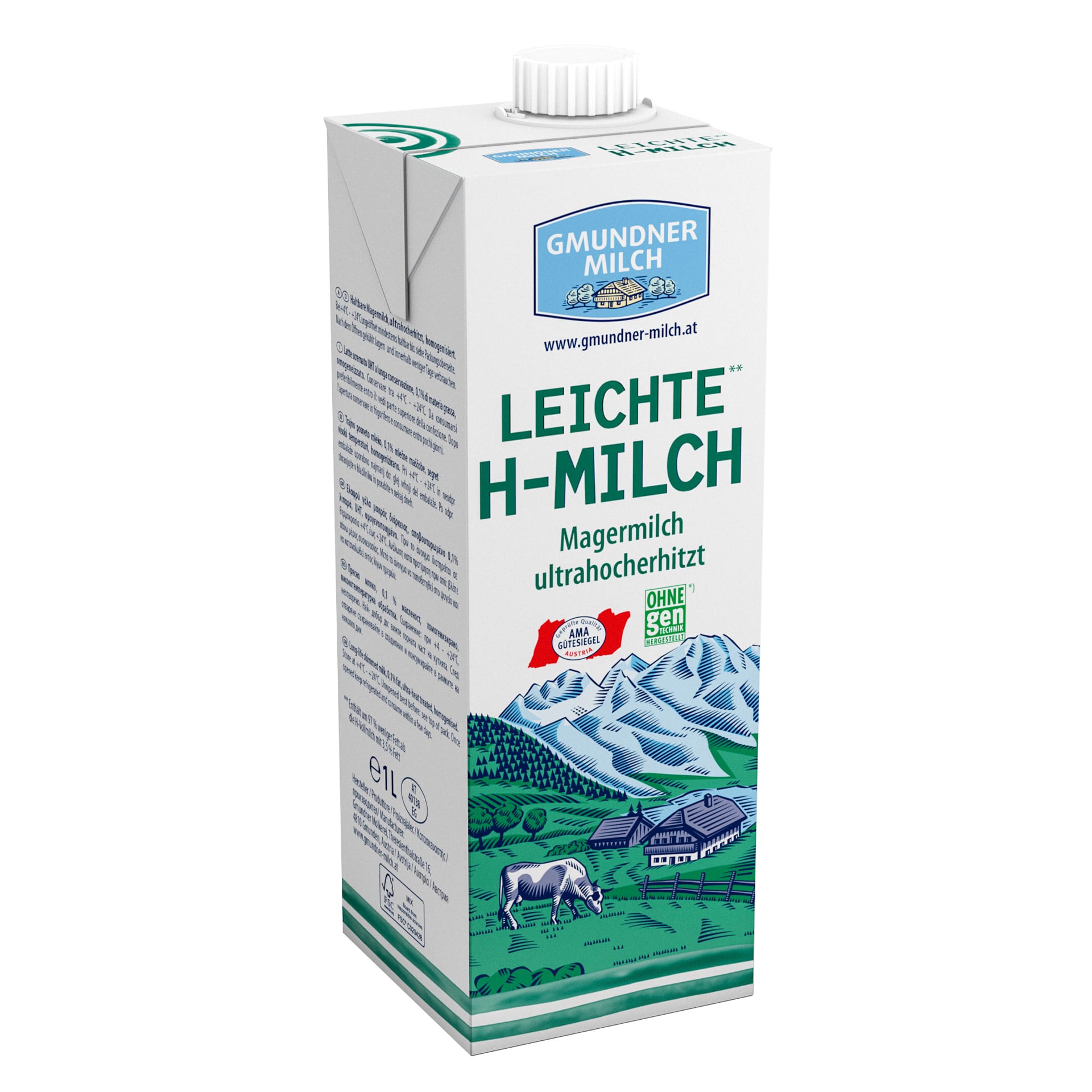 Leichte H-Milch 0,1 %