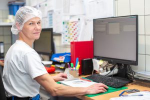 Maria Pesendorfer Mitarbeiterin Gmundner Molkerei